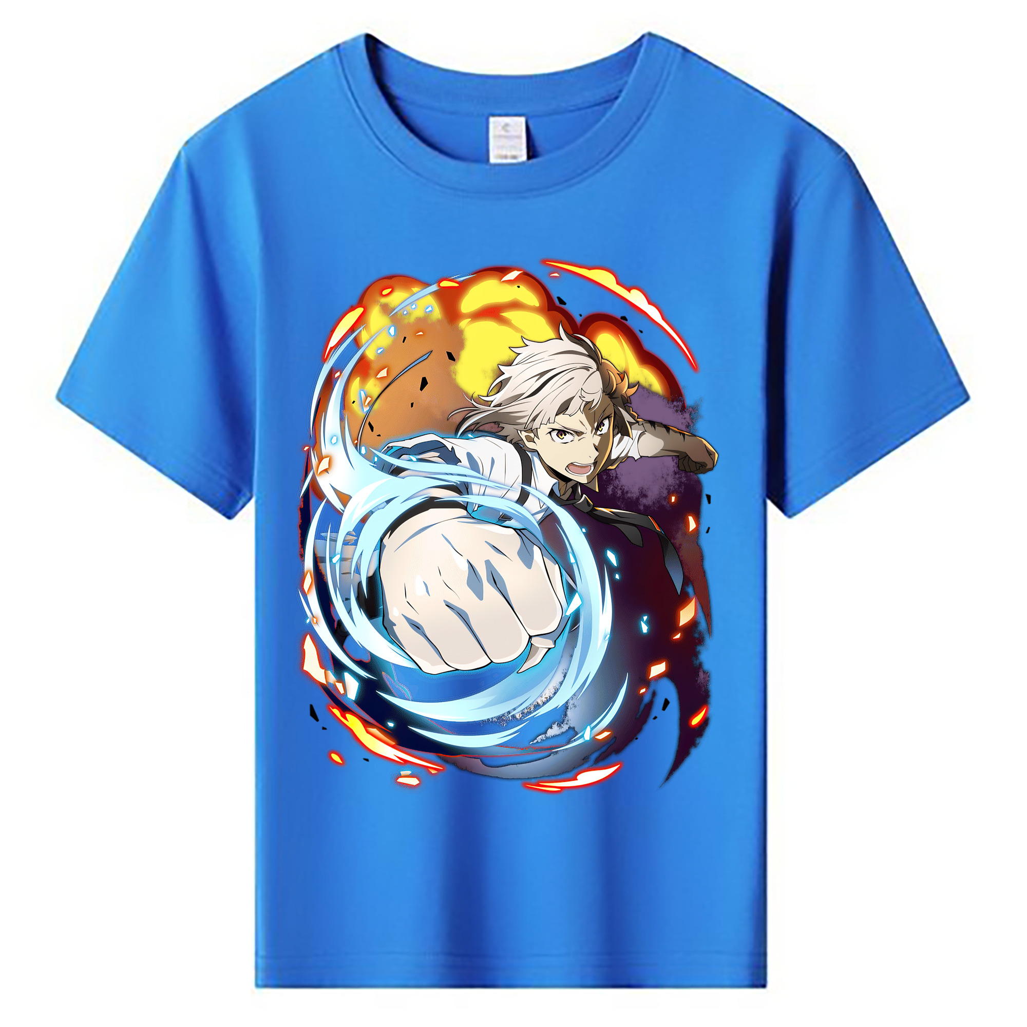 （画像用） 文豪ストレイドッグス Bungo Stray Dogs 綿100％キッズTシャツ（フロントプリント）